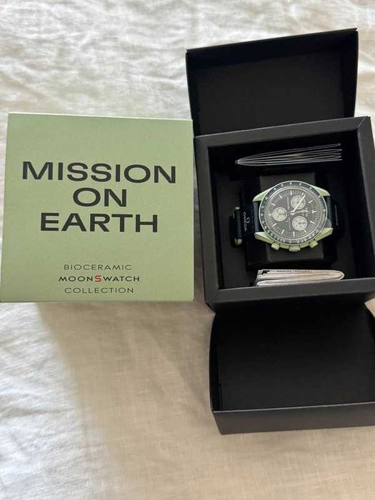 Omega x Swatch Earth SO33G100 - Najlepsza Oferta w Polsce