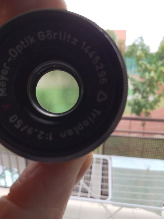Aparat Exa z Trioplanem