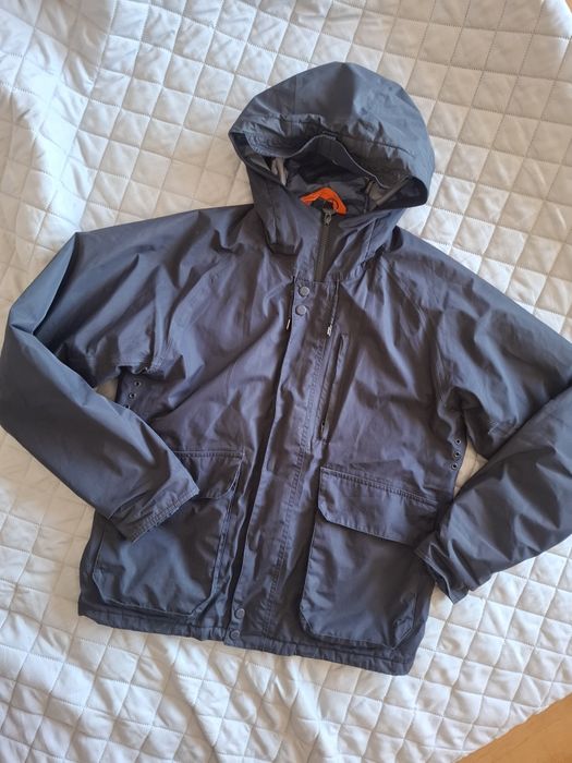 Granatowa navy kurtka przeciwdeszczowa Barbour england rozmiar S