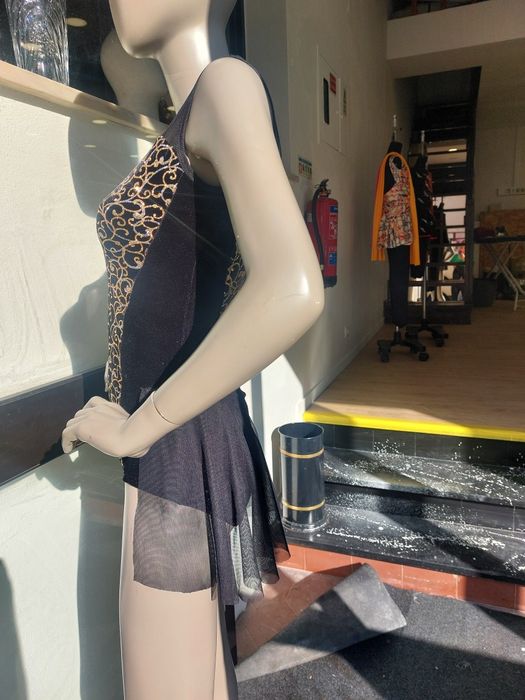 Fato patinagem artistica,altura 150-165