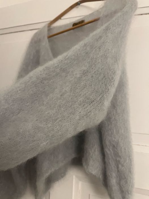 Sweter moher kid moher wool wełna