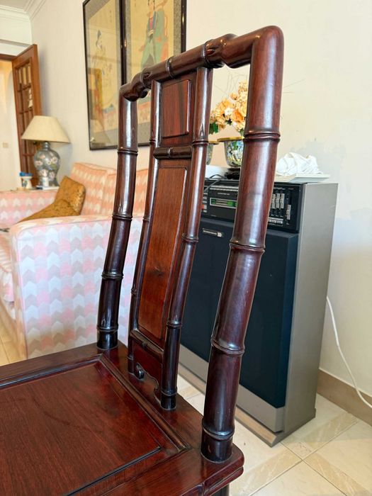 Mesa de Jantar Chinesa + 6 Cadeiras