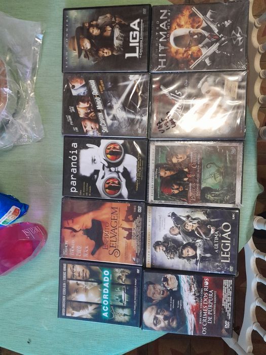 19 dvds, de accao, comédia e suspense