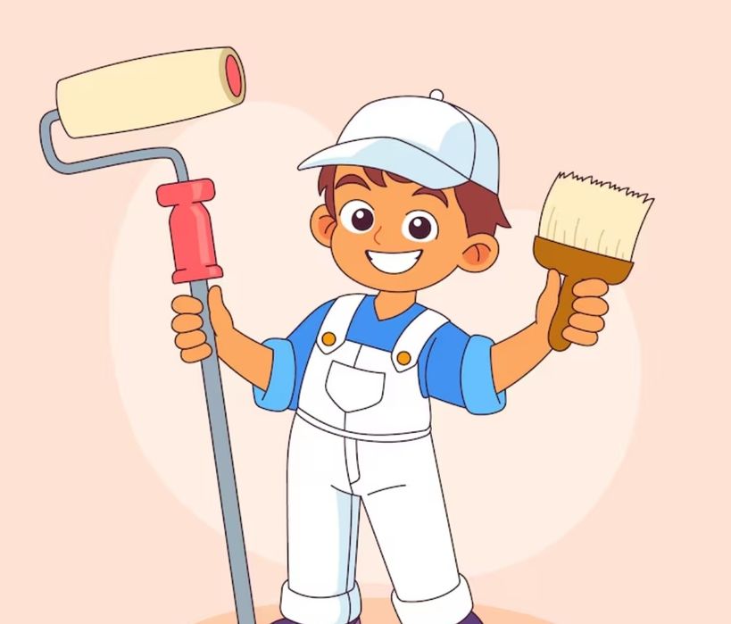 Pintura de casa e manutenção, faço manutenção a PS4 PS5 e mudo a pasta térmica.
