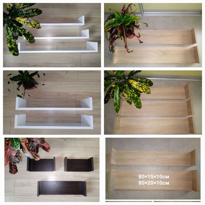 Поличка в дитячу кімнату, дуже гарно виглядає, 70×15см