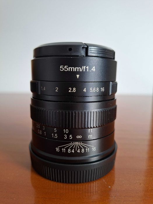 Objetiva 7Artisans 55mm f/1.4