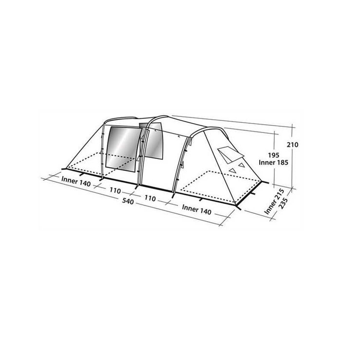 Tenda EasyCamp 4 pessoas