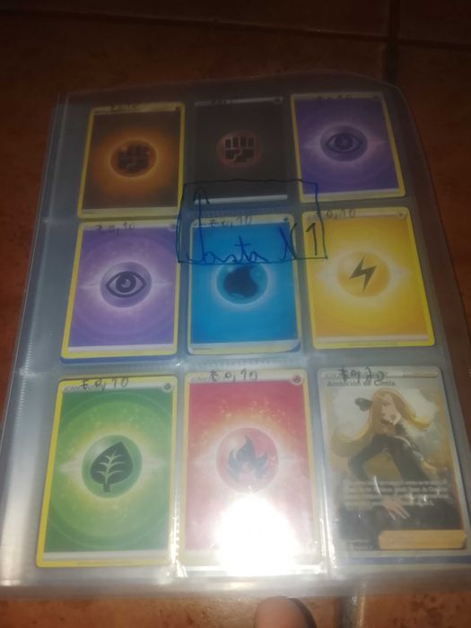 Vender cartas de Pokémon