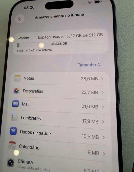 iPhone 16 pro max 512gb (fatura e garantia)
