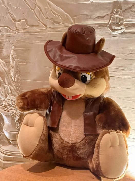 Велика м’яка іграшка Чіп і Дейл 55см. пара. подарунок, для фотосесії