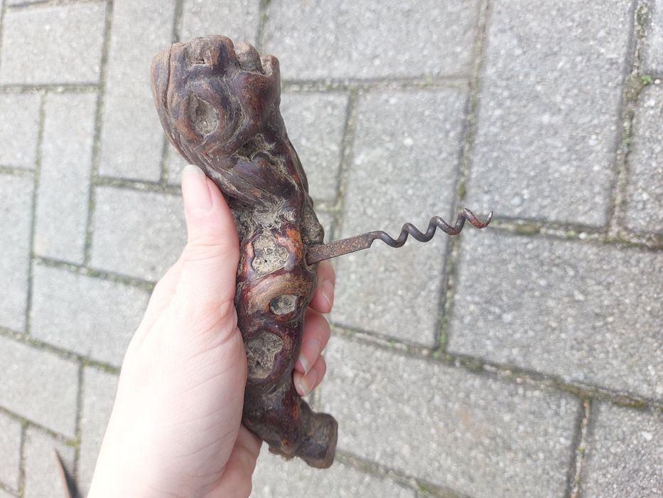 Saca-rolhas artesanal antigo64564259361667121