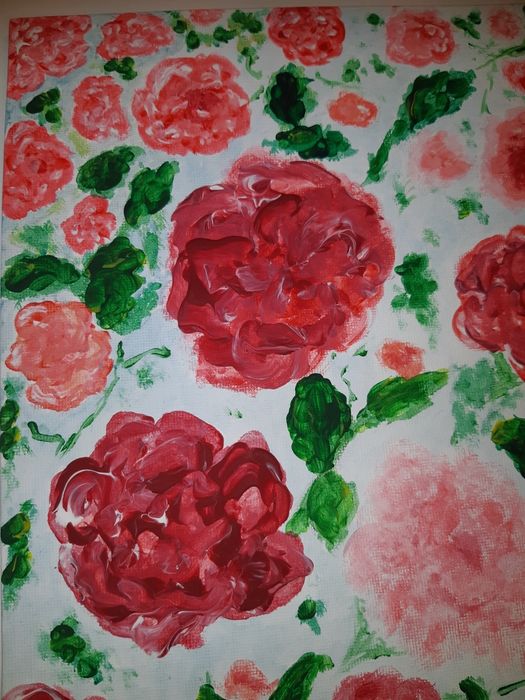 Pintura "O aroma da primavera". Iryna Lyashenko. Tela sobre cartão