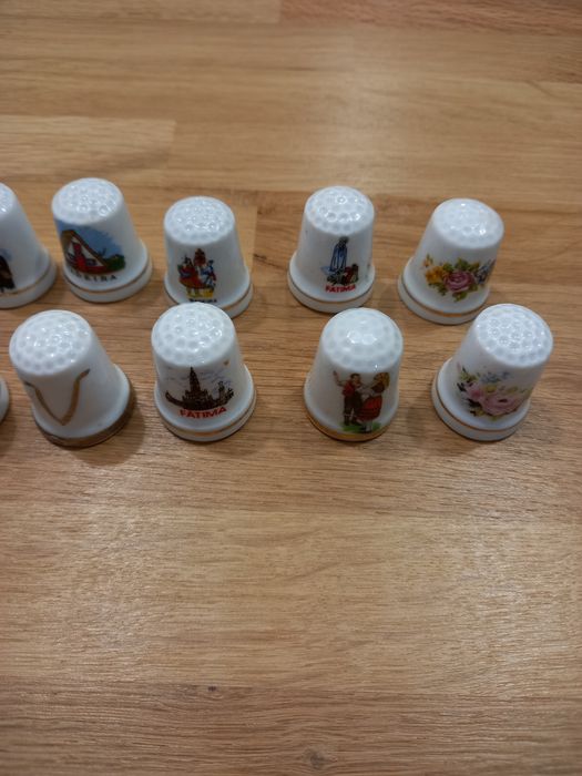 Dedais de colecção em cerâmica