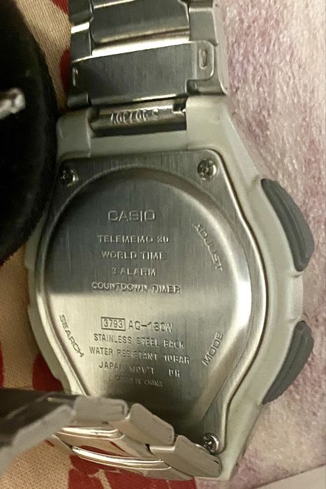 Relógio vintage Casio AQ-180W ,raro,impecavel c/caixa
