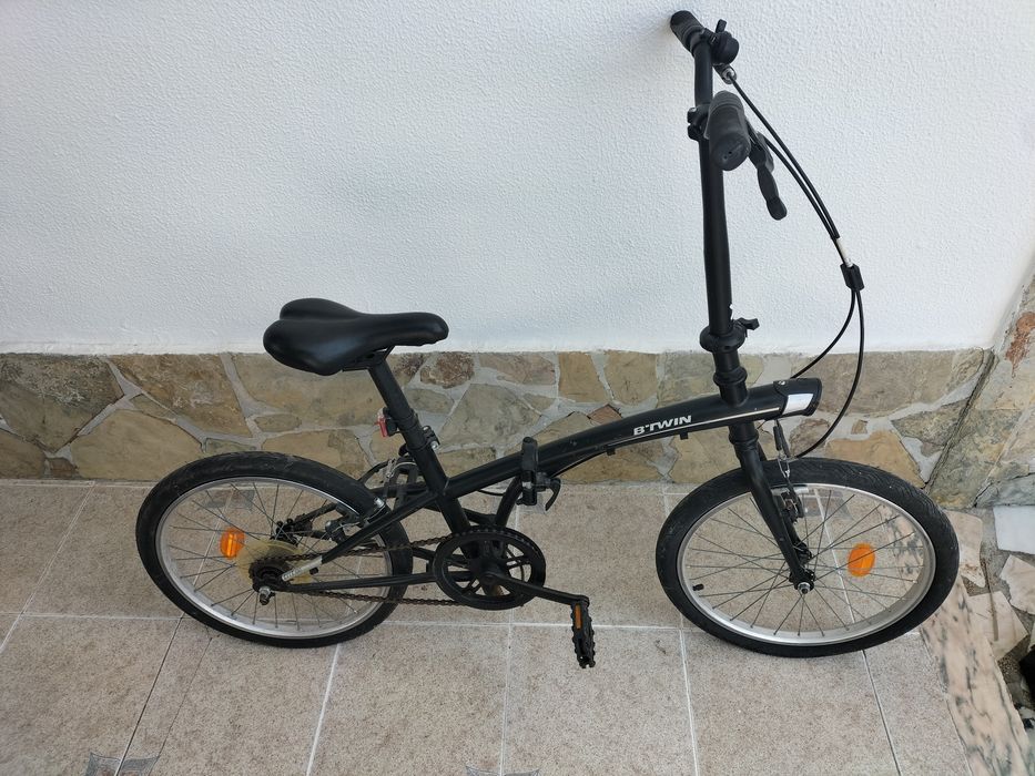 Bicicleta dobrável btwin