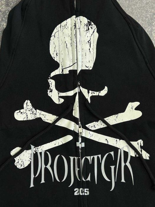 Зіпка Project Grailz GR Mastermind zip up чорна зипка фулл худи