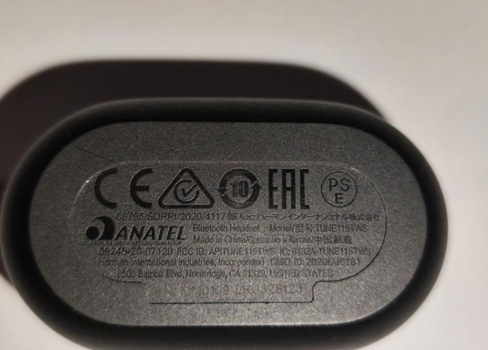 Навушники JBL Tune 115 TWS Black (JBLT115TWSBLK)

Були у використанні