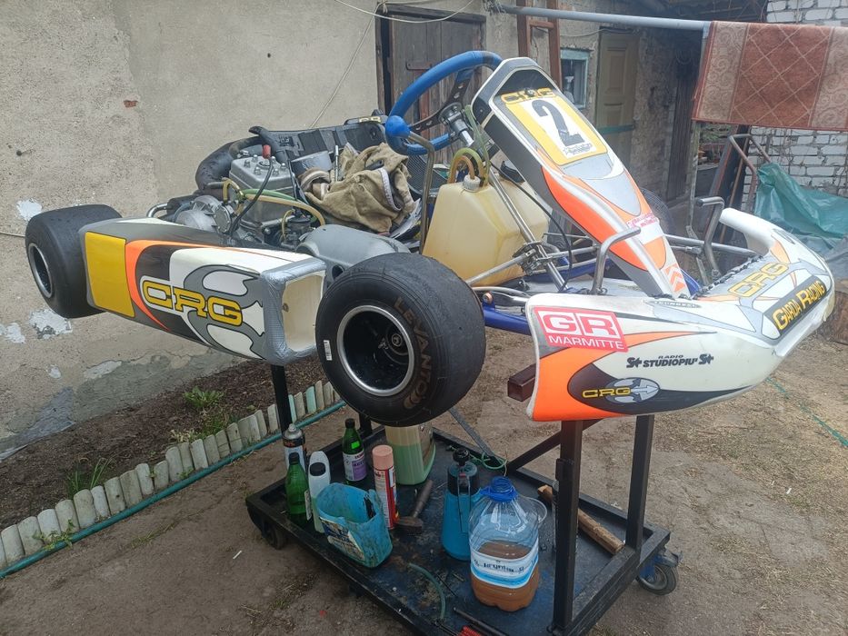 Retro kart kz szifter 125ccm 45 km