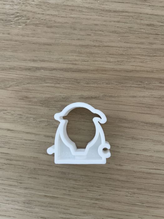 8 braçadeiras para tubos de 20mm