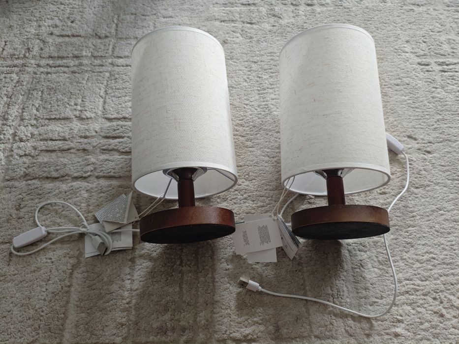Lampki nocne NOWE zestaw 2 szt.