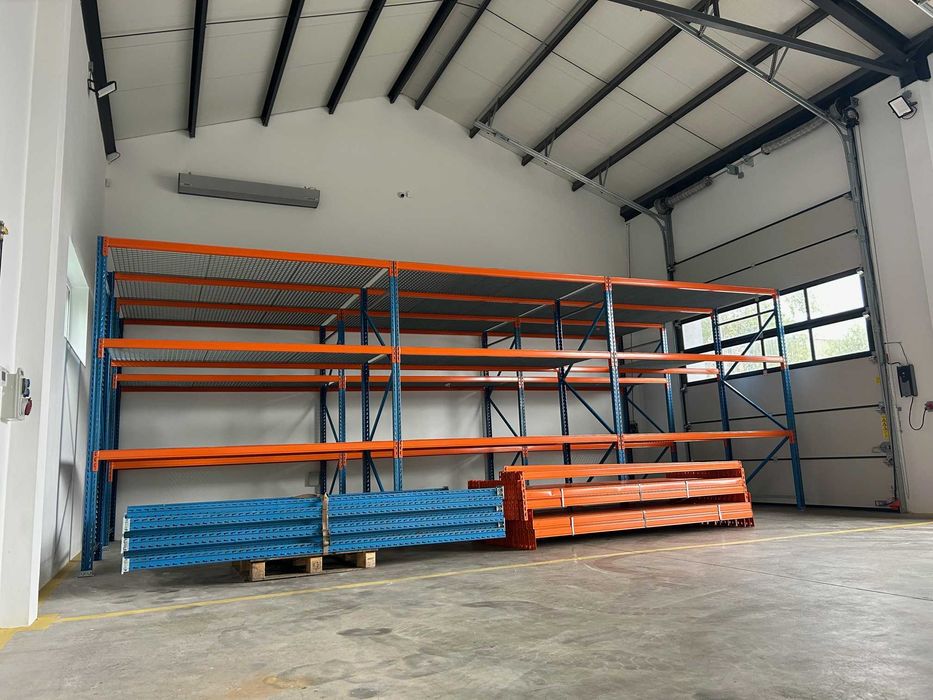 Półpiętro magazynowe antresola podest regały krata pomostowa Wema hala