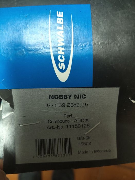 pneus schwalbe nobby nic novos