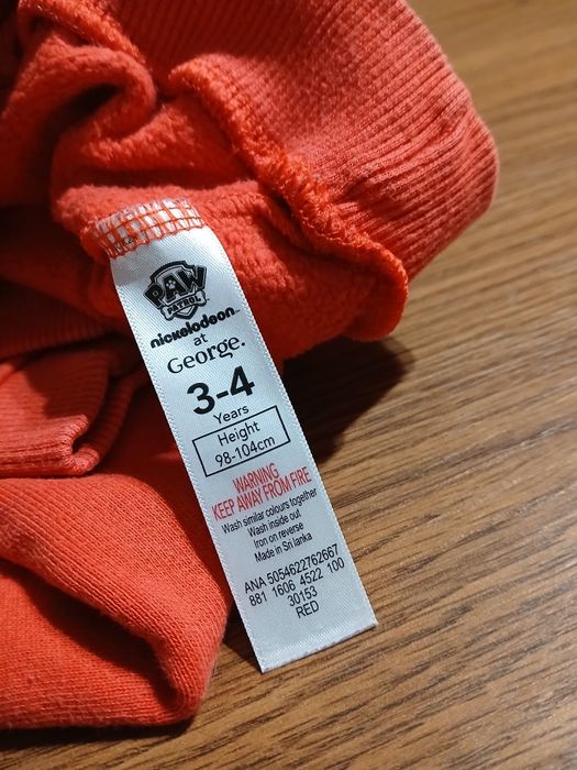 Bluza psi patrol 98cm