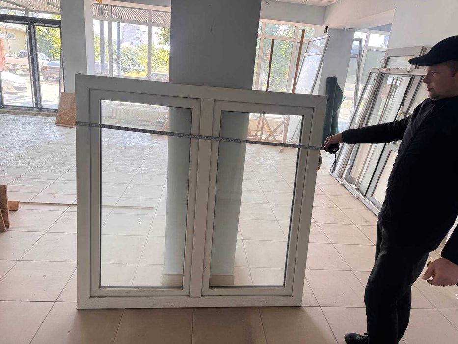Вікна, дверні блоки алюмінієві та металопластикові для магазину