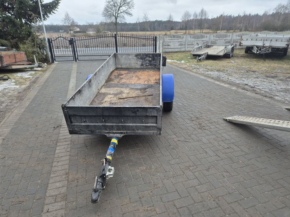 Przyczepka samochodowa 3.05x1.2 Alu burty