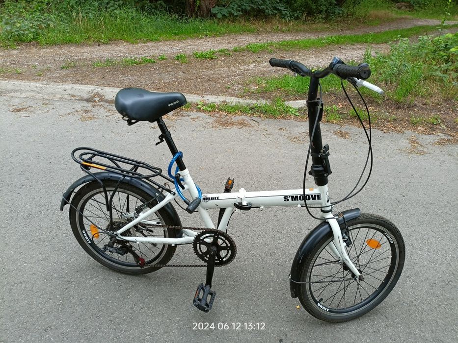 Rower składany z przerzutkami