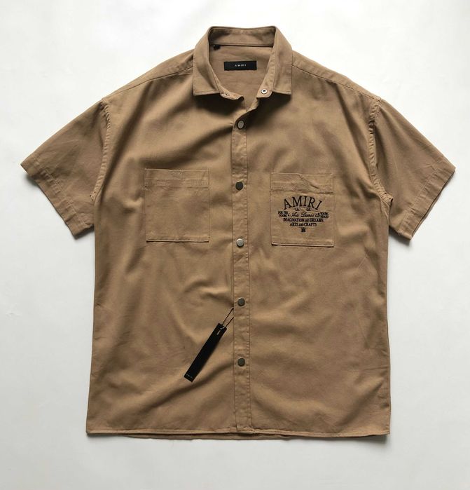 Amiri koszulka z krótkim rękawem oversize S M
