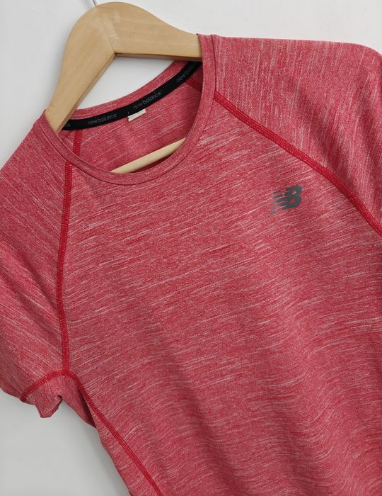 New Balance koszulka sportowa damska logowana M/L