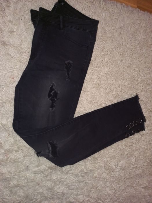 Rurki jeansy 40 L