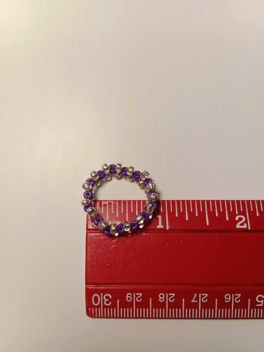 Pierścień z koralików