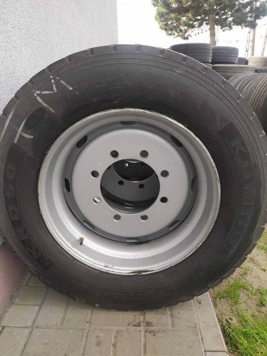 KOŁA Bezdętkowe 8-OTWORÓW Przyczepa HL 315/60R22.5