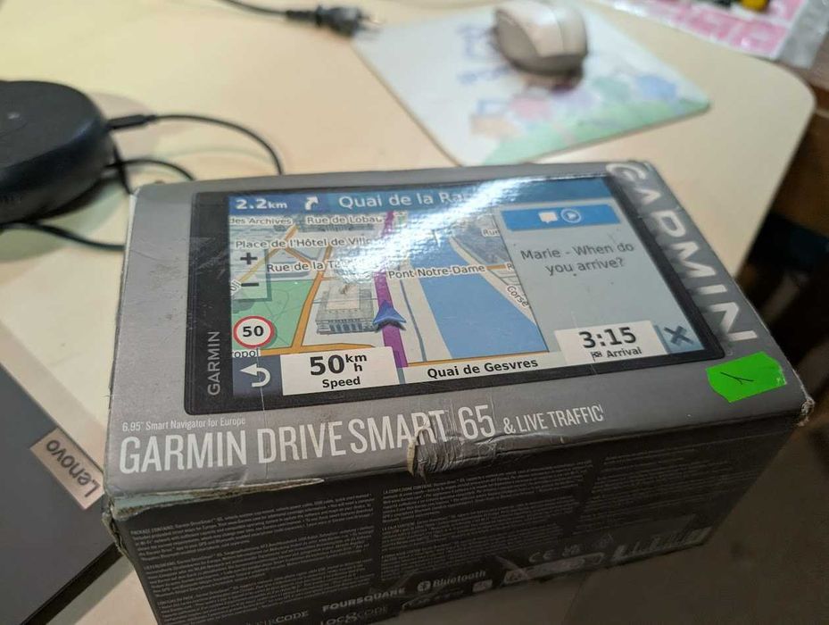 Garmin DriveSmart 65 MT-S (не вмикається)