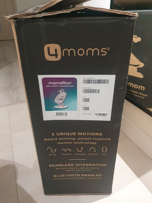 4moms MamaRoo 5.0 Grey • Майже не користувалися • Є коробка