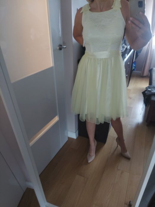 Żółta sukienka sprzedam