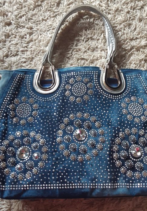 Сумка джинсовая женская