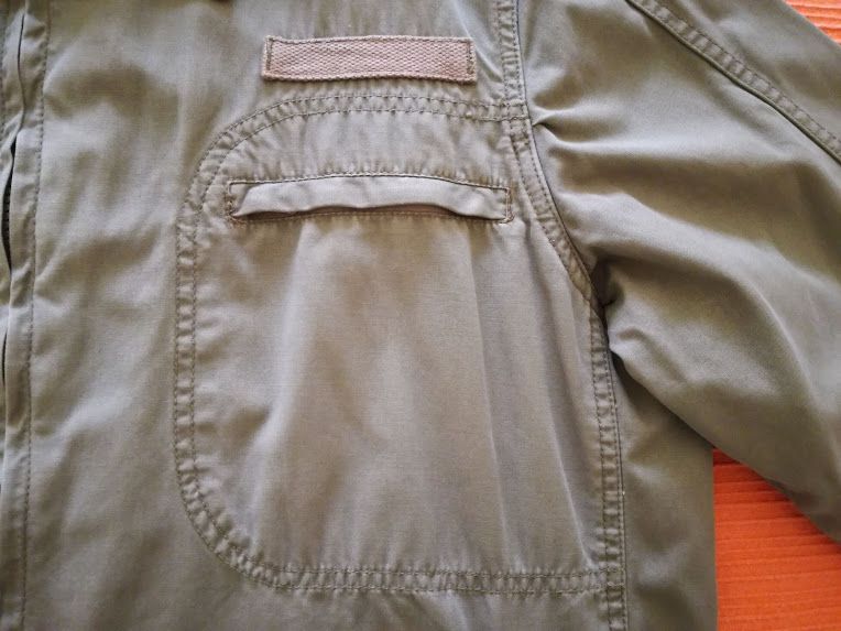 Casaco Meia Estação Kaki, XL