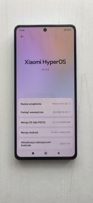 Poco X5 Pro 5G Stan idealny