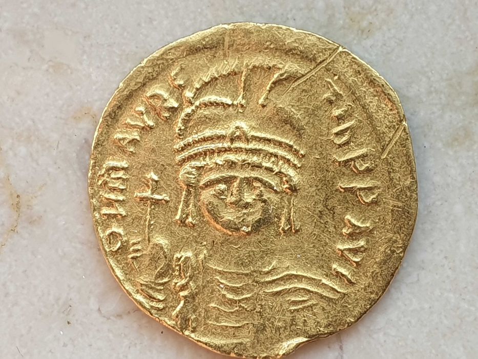 Solidus Mauricius Tiberius 582-601 Bizancjum