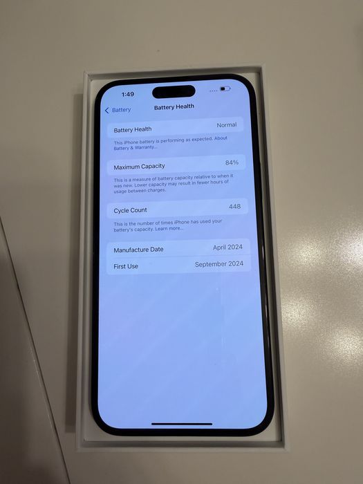 iPhone 15 Plus BLACK 128 GB