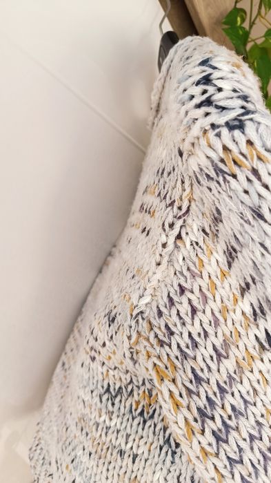 Kardigan krótki narzutka s boohoo casual włochacz