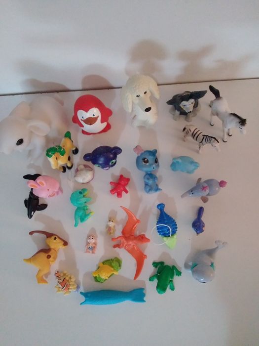 Lote 25 animais para venda brinquedos