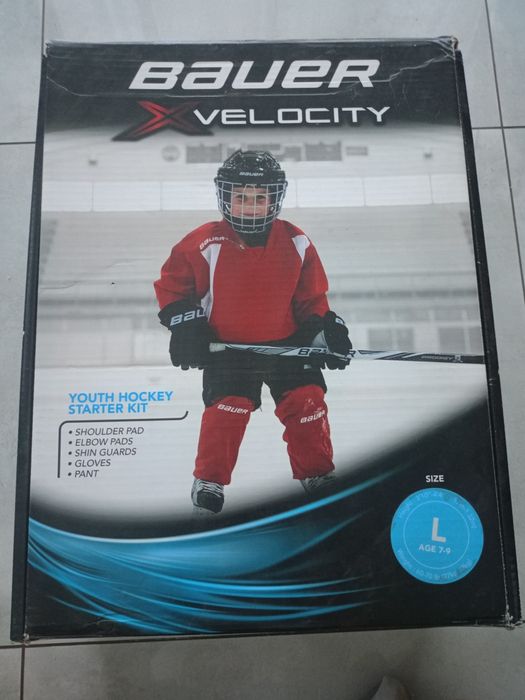 Zestaw ochraniaczy do hokeja