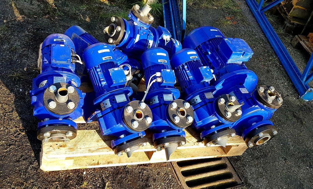 Pompa wodna KSB etb 050-032 wydajność 22m3/h 18r fi 106mm