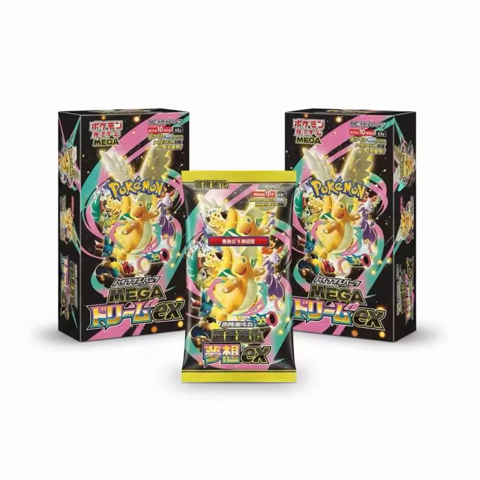 Caixa de Booster Selada Original Japonesa Pokémon TCGED MEGA M2A High Class Pack Mega Dream EX Booster Pack PTGGED Gengar Charizard