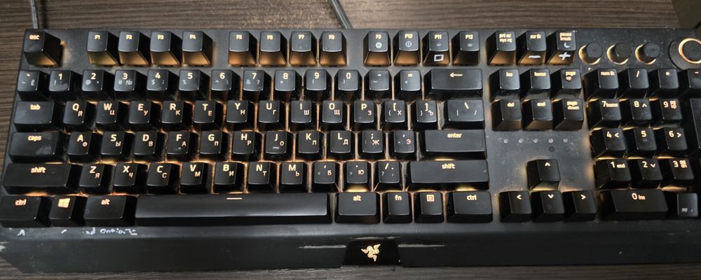 Механічна клавіатура Razer blackwidow elite повнорозмірна