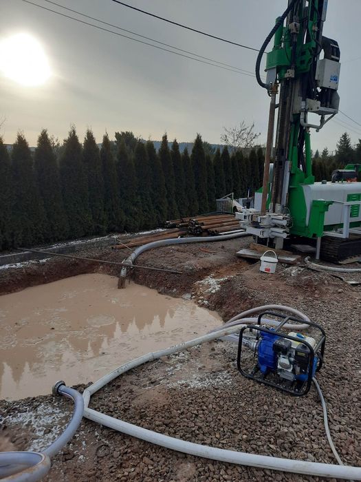 Studnie głębinowe Odwierty pod pompy ciepła Szydłów i okolice